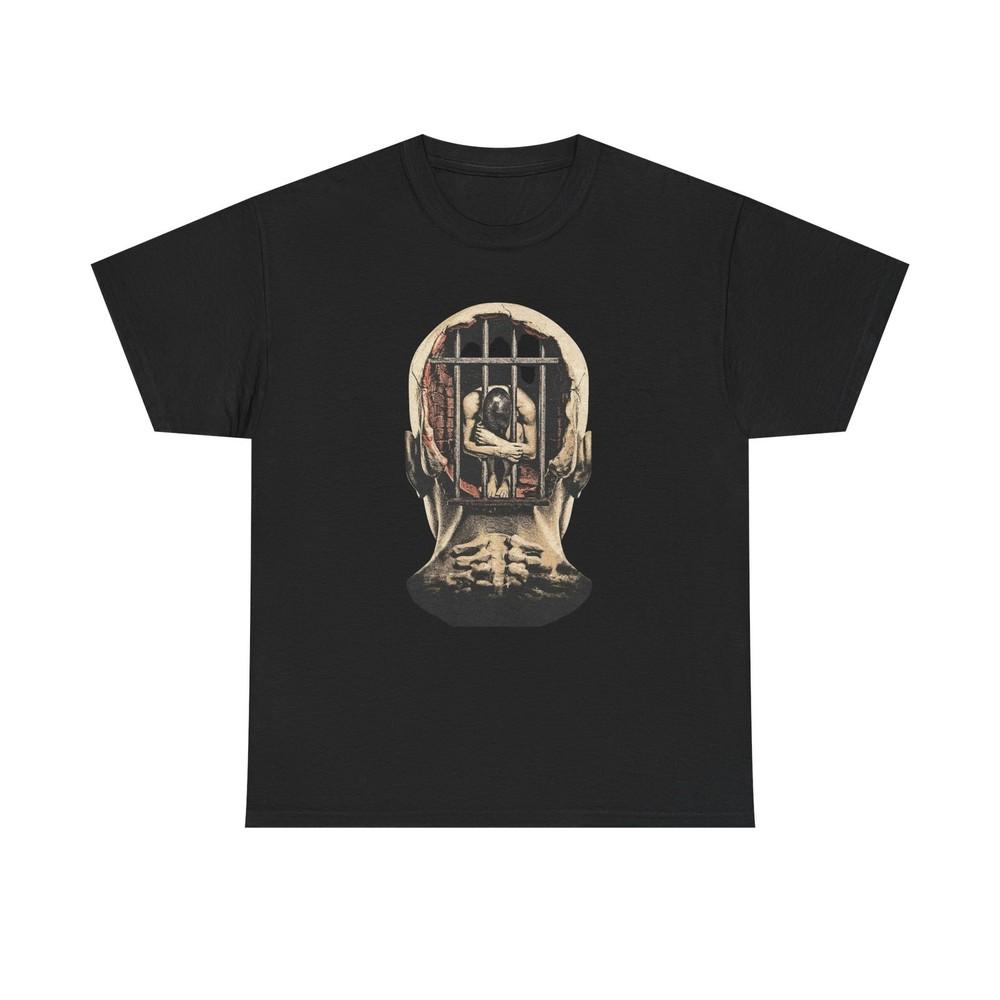 

Prison Of The Mind T Shirt Graphic Unisex Heavy Cotton Tee NEW GIFT Unisex T-Shirt S разноцветный