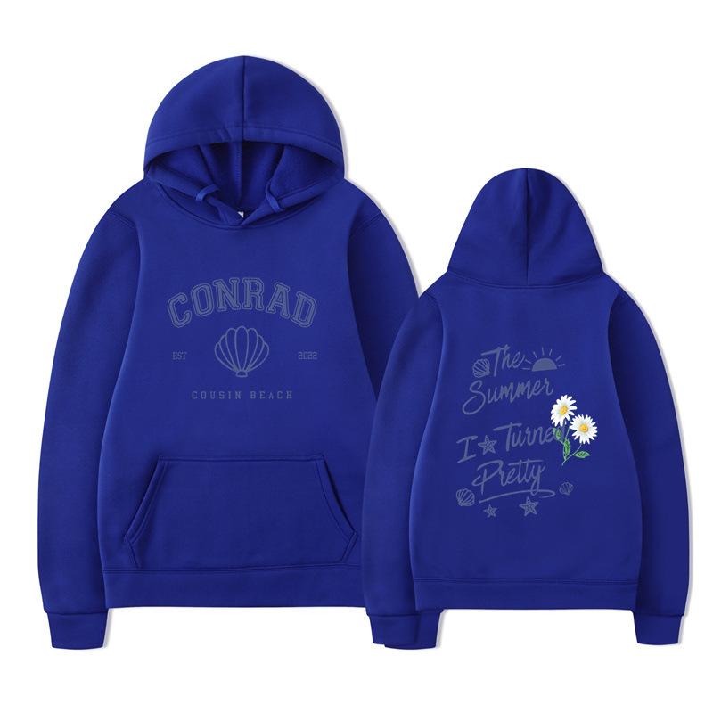 The Summer I Turned Pretty Printed Men's Hoodie Brand Hoody Y2K Clothes Vintage Fashion Casual Unisex Long Sleeve Pullovers