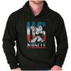 Popeye Vintage Cartoon Strong Muscle Gym Hoodie Hooded Sweatshirt Men Women