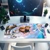 1Pc Frozen Friends Adventure Gaming Mouse Pad Keyboard Desk Mat Non-slip Rubber Lock Edge Waterproof Computer Mousepad for Office Home Decor Ey117