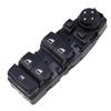 Black Car Driving Position Master Power Window Control Switch Panel for BMW 5-Series F10 Sedan 2011-2017 61319241955
