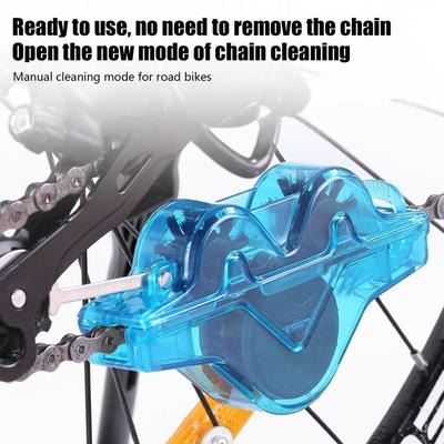 Bicycle Chain Cleaner Cycling Scrubber Washer Tool Mountain Bike Washing Kit Bike Chain Cleaning Tool Chain Brush Wash Tool Set