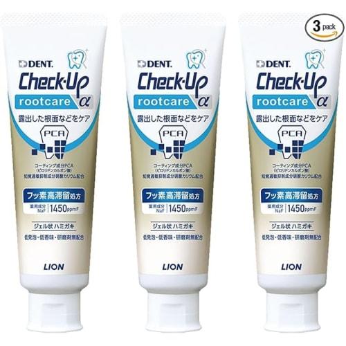 

[.co.jp Exclusive] [Bulk Purchase of 3] Check Up Root Care Mild Mint 90g x 3