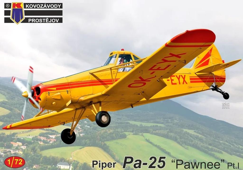 KP Model Czech Piper Pawny Part 1 Plastic Model KPM0472 1/72 Pa-25