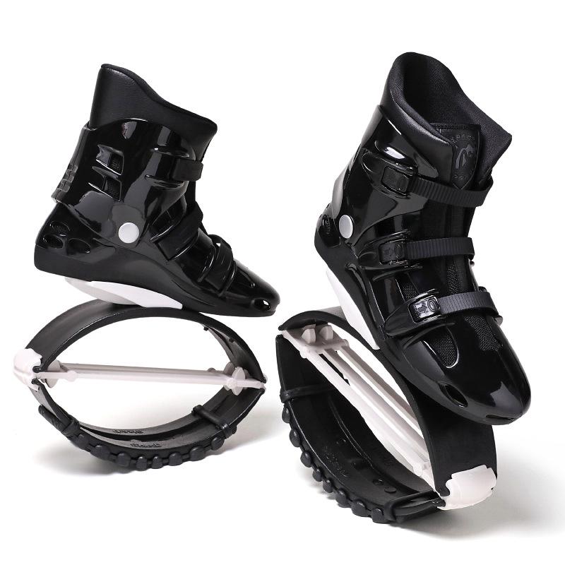 Kids' and Adults' Indoor Bouncing Shoes - Elastic Spring Boots for Fitness and Fun