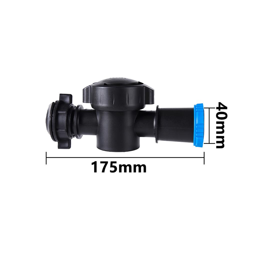 20/25/28/32/40/50/63mm Drip Irrigation Bypass Valve Plug-in Valve Barbed Switch Valve Drip Pipe Parts Irrigation Water Pipe Join