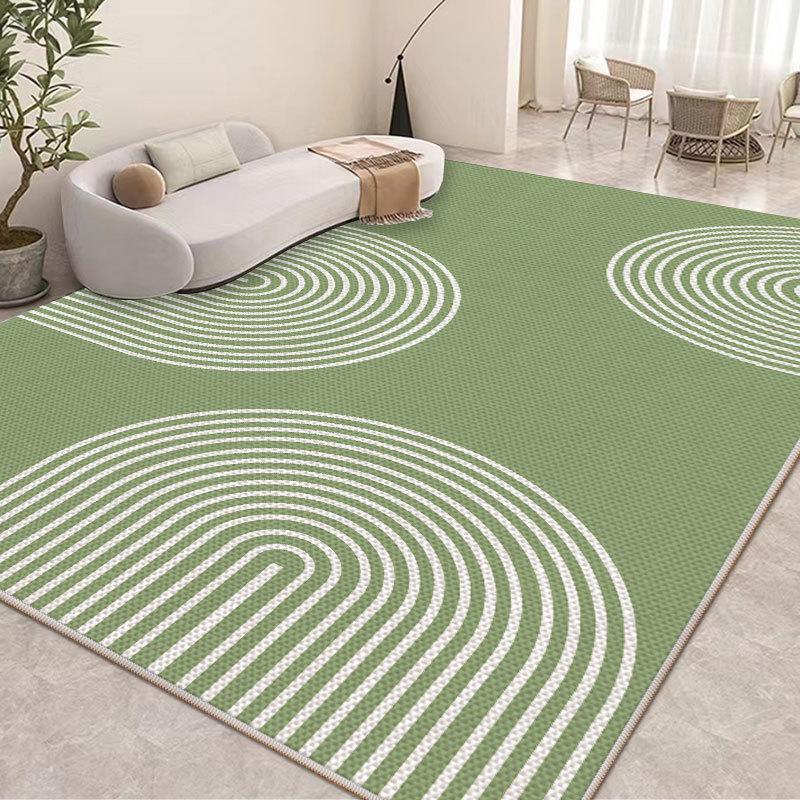 Oddychający dywan z lodowego jedwabiu: Nowoczesny dywan do salonu/sypialni, pochłaniający pot i stylowy na sofy i stoliki kawowe