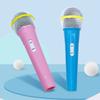 Plastic Childrens Microphone Toy Model for Stage Shows Pretend Singing for Kids Performances Halloween Event Activity