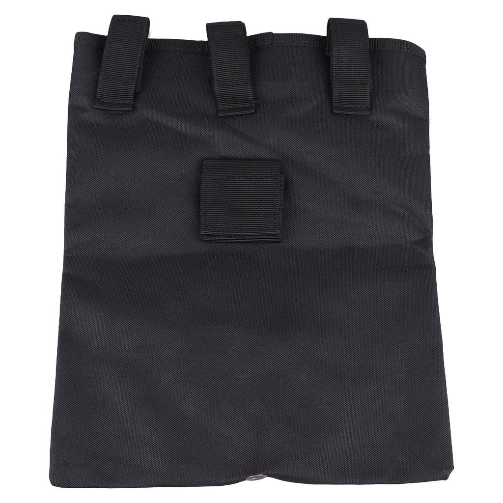 Venkovní Molle Velká Recyklační Taška Černá Recyklační Kapsa Nylon Velké Drobnosti Recyklační Tašky Černá