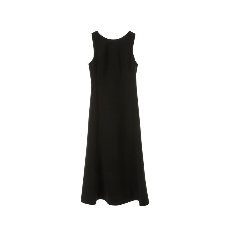 LANCY Tri-Acetate Sleeveless A-Line Maxi Dress