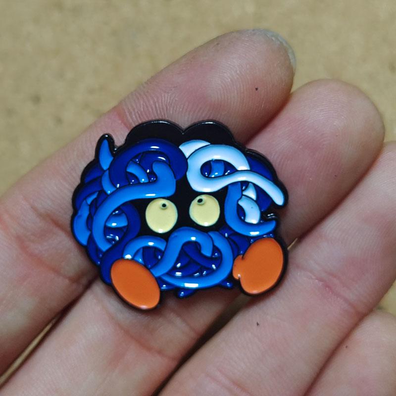 Cartoon Game Brooch Metal Enamel Badge Pin Backpack Hat Lapel Badge Men Women Fashion Jewelry Accessories Gifts
