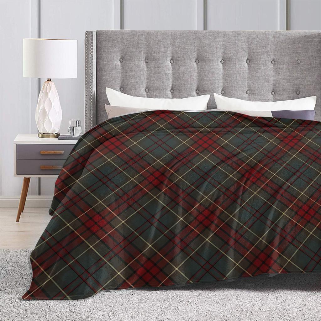 New Year Plaid & Pattern Blanket Quality Warm Soft  Throw Blanket Spring Children Couch Chair Aesthetic Bedspread