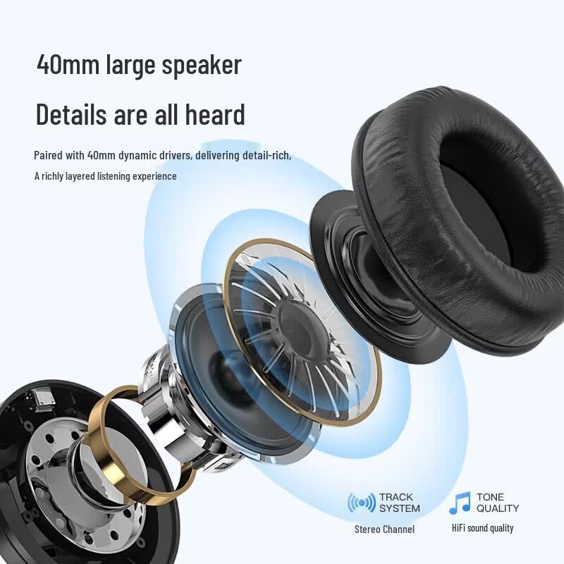 Newmine TB106 Over-Ear Bluetooth Headphones