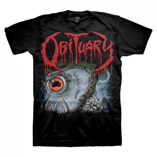 New Obituary Cause of Death Album Death Metal Band Shirt High-end Luxury Is for Both Men and Women Top Y2k