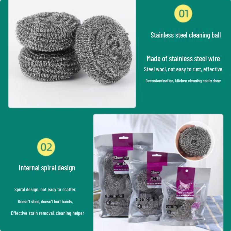 Stainless Steel Scouring Ball