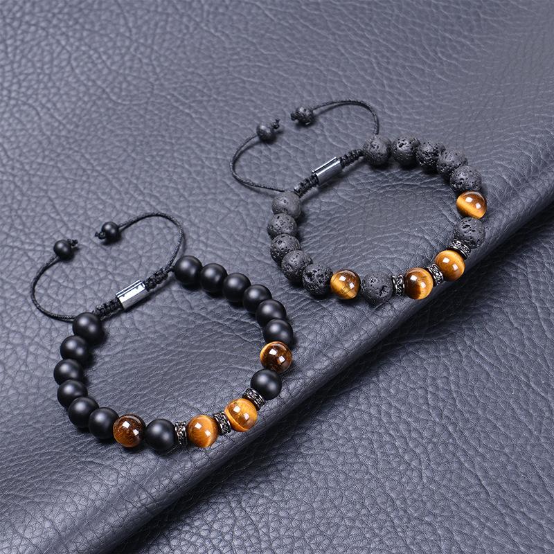 JYL TS Bracelet Couple's  Eye Beaded Enhances Affection & Luck