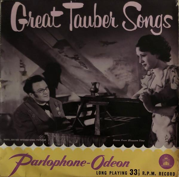 

10inch Record RICHARD TAUBER Great Tauber Songs PMB1006 Parlophone Odeo UK Classical Used