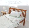 Nishikawa Single Washable Mattress Pad, Wedgwood Wild Strawberry, Warm Flannel, Stays in Place, Elastic Corners, Green, CM02502007