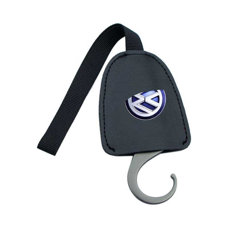 

1/2pcs Leather Car Seat Back Hooks Portable Hanging Bag Rack For Volkswagen Lavida POLO Tiguan Passat Golf EOS Scirocco Jetta