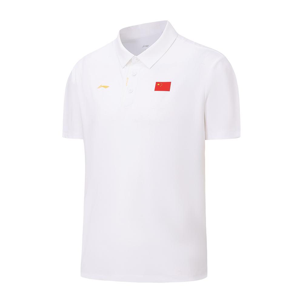 Li Ning Honor Gold Logo | 26 Spring Summer Sports Polo Shirt Collectible Unisex APLW461