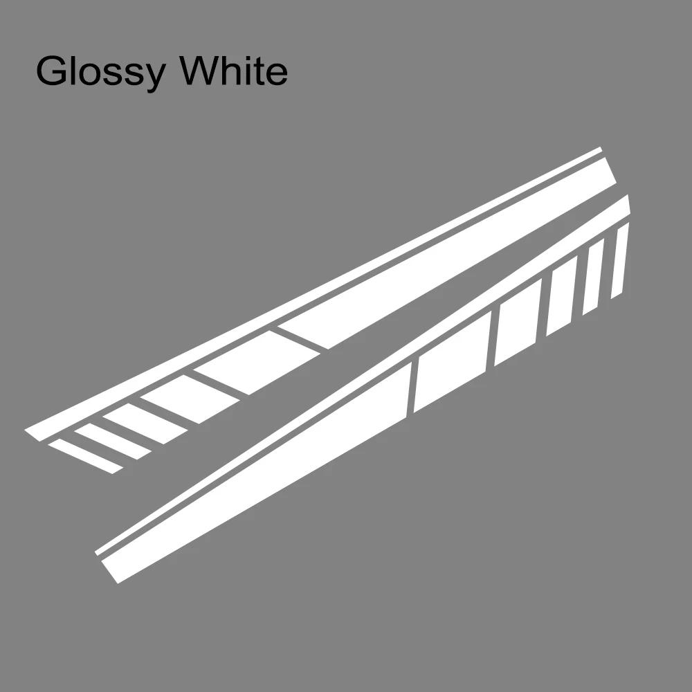 2 Stück Auto-Türseitenaufkleber für Tesla Model Y, Wasserdichte Vinylfolie, Auto-Dekoration, Styling-Aufkleber, Autozubehör, Exterieur