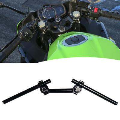High Strength Aluminum Motorcycle Handlebar with Adjustable Height & Angle Suitable for Scooters Enhanced Riding Comfort