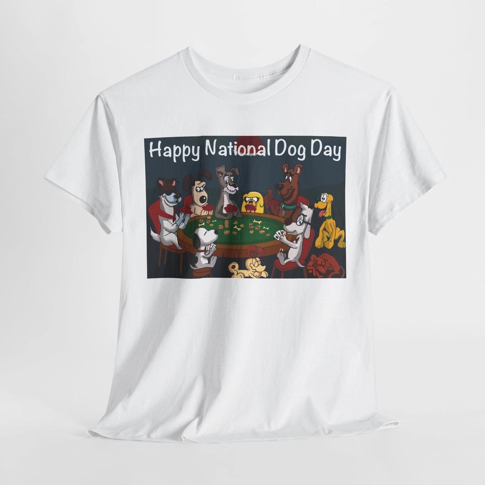 I LOVE MY DOG FUN GRAPHIC T SHIRT Unisex Heavy Cotton Tee 4XL