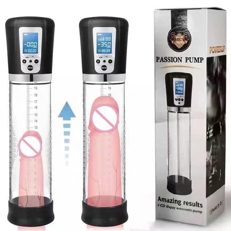 Electric Penis Pump Vacuum Pum Penis Extender Vacuum Pump Penile Enlarger Erection Male Masturbator  Sex Toys for