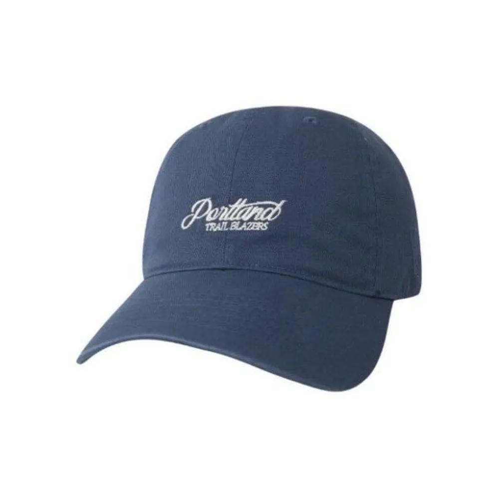 [NBA] M Cap KQC N255AP267P-BL POR City Cursive SOFT BALL CAP_SC165 FREE