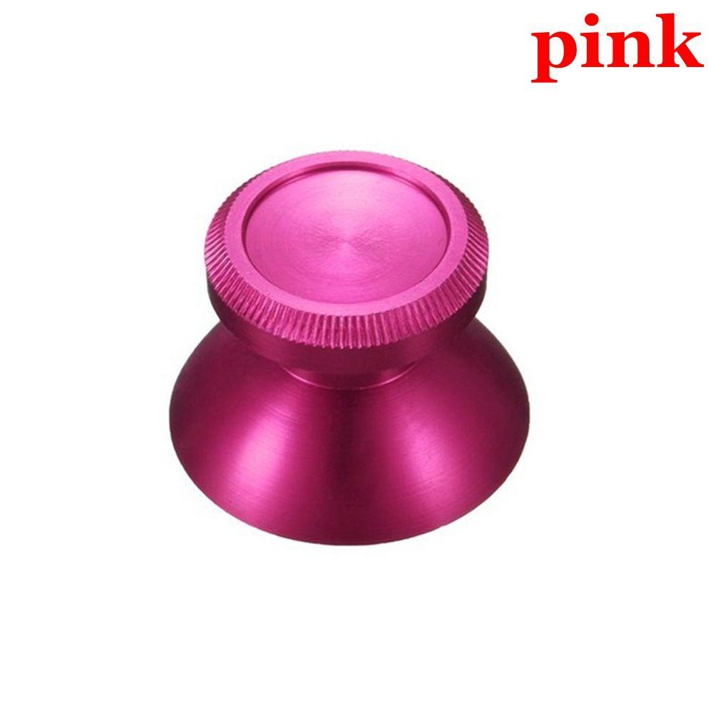 

2 шт. универсальные сменные крышки для контроллера, джойстика, аналогового джойстика, алюминиевого джойстика розовый