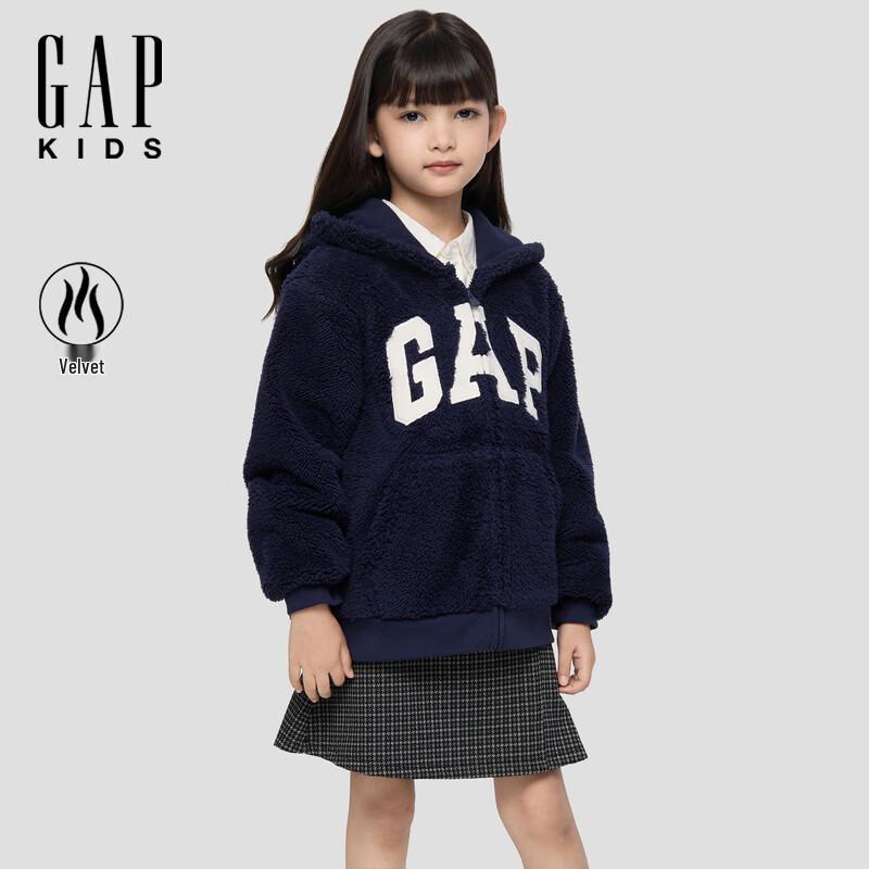

GAP Kids Logo Embroidered Fleece Hoodie 110/56