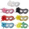 Masquerades Mask Sequins Venetians Mask Mardi Gras Mask for Halloween Masquerades Party Costume Half Face Mask Eyemask