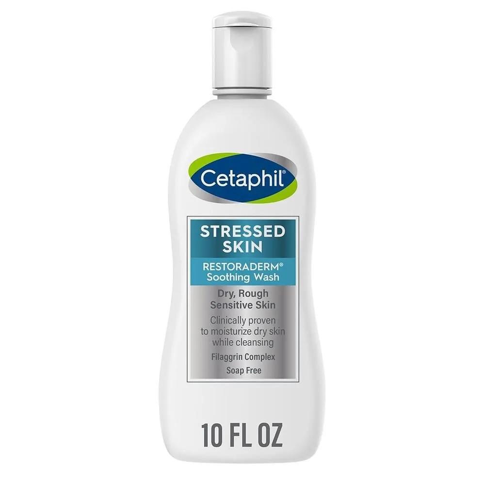 Cetaphil RESTORADERM Soothing Wash 295ml 1 Pack Cetaphil RESTORADERM Soothing Wash, 10 fl oz, Soothes Dry