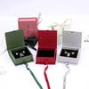 Paper Bowknot Ribbon Ring Earring Storage Case High-end Jewelry Packaging Case Portable Gift Box