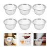8Pcs Stainless Steel Infuser Basket Fine Mesh Tea Filter Strainer for Loose Herbs Spices Reusable Steeper Tool