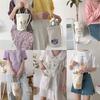 Canvas Bucket Kleine Tote Tas, Schattige Carto Mini Crossbody Tassen voor Vrouwen Meisjes om Mee te Nemen, Waterkoker, Waterbeker, Paraplu, Phe Tas