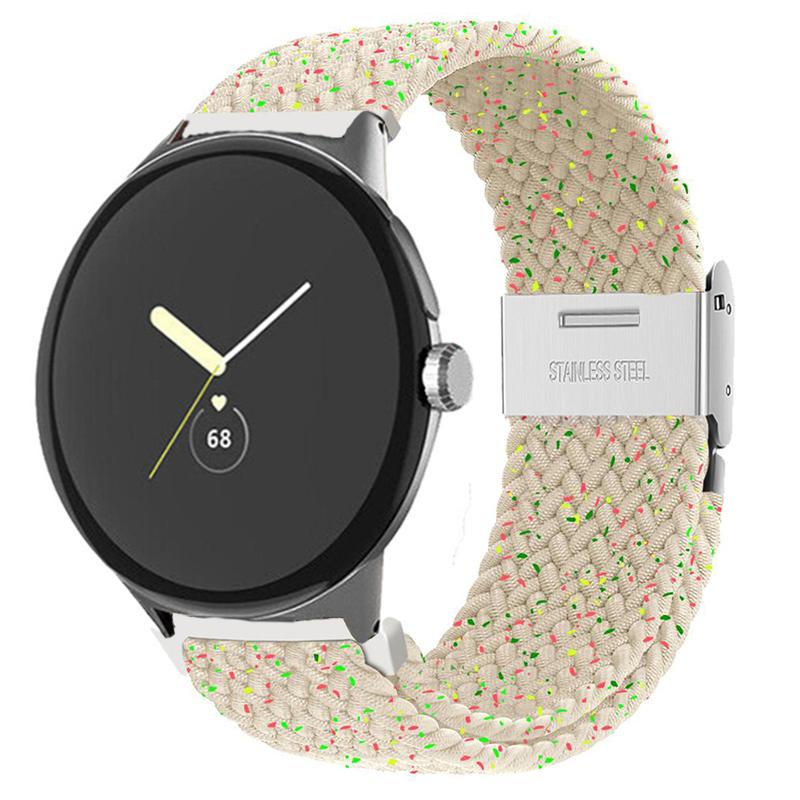 Braided solo loop strap for Google Pixel Watch 2 Band Smartwatch Accessories Elastic Bracelet correa Pixel Watch Active band