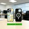 Ocean Wine Glass Lemon Phone Case For iPhone17,16,15,14,13,12,11 Plus,Pro Magnetic For Magsafe Wireless Charging