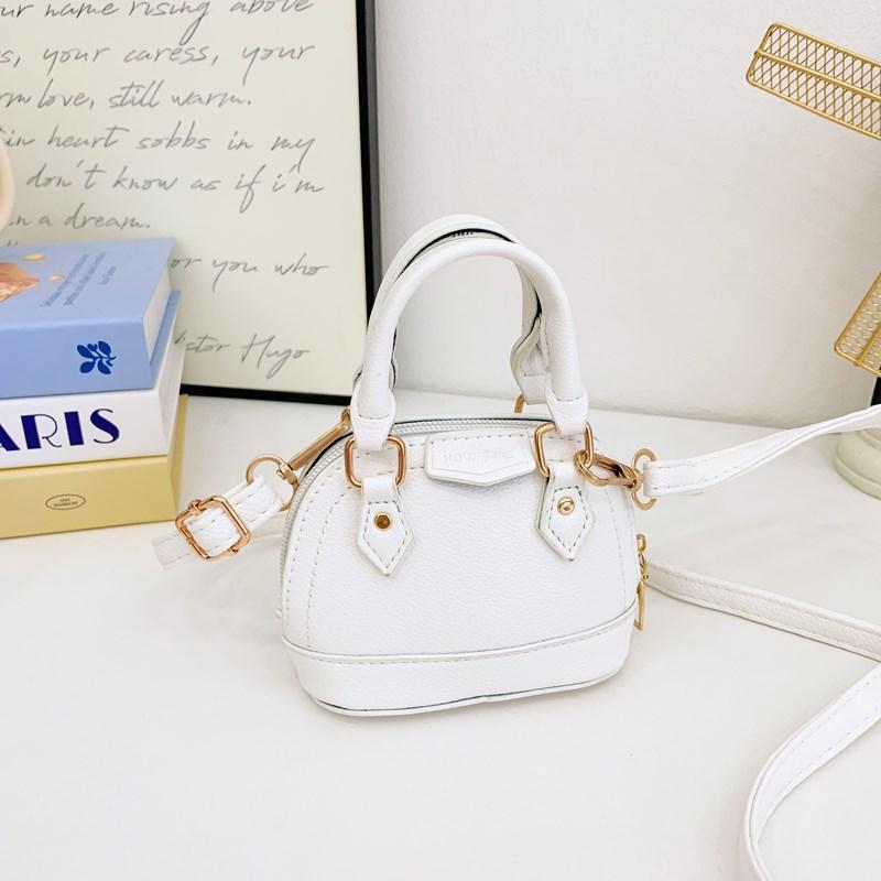 Simple and fashionable children's shoulder bag 2025 new trendy snack bag with accessory bag kindergarten street bag