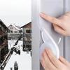Sealing Water Blocking Strip At The Bottom Gap Of The Bathroom Shower Room Door Glass Doors Transparent Windproof Strip