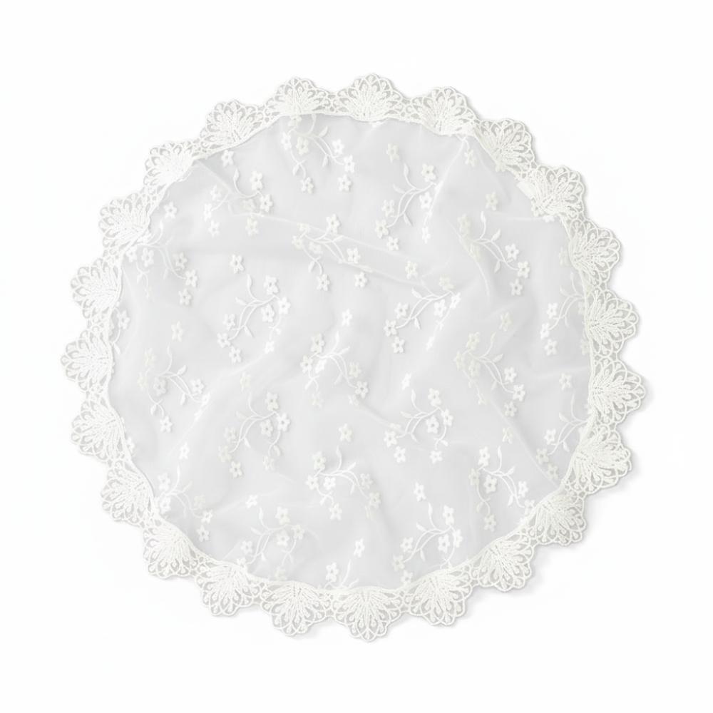 

Casual Vintage Lace Flower Hair Scarf Cute Chic Style Sweet Headscarf Bohemian Thin Headband Photography белый