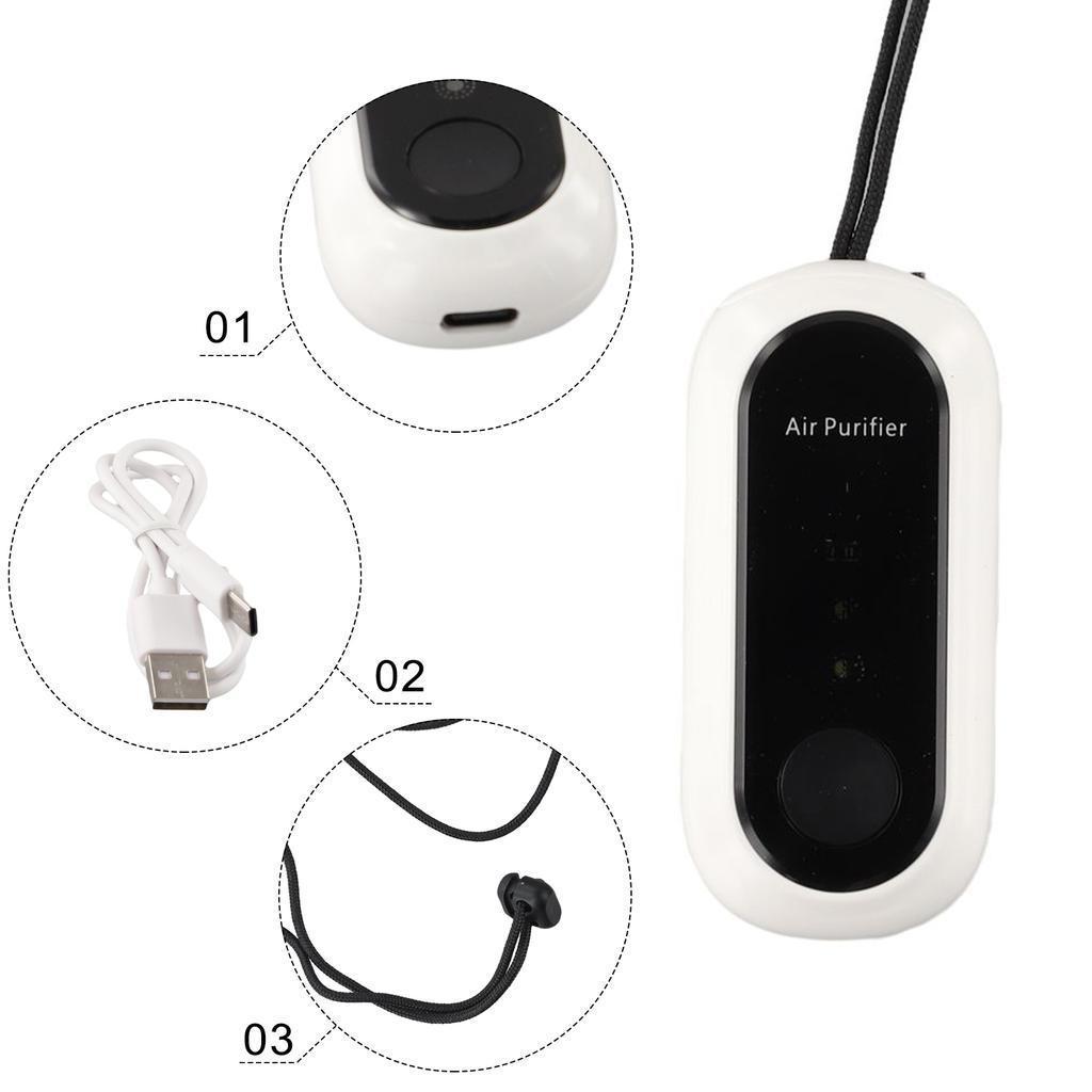 For Elderly For Pregnant Women Personal Air Purifier Portable Air Purifier Purify Air Anytime Long Battery Life