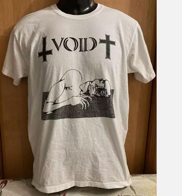 Void Band T-Shirt Kurzarm Weißes Shirt Unisex S-5XL