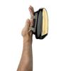 Professional Cordless Men'  S Barberology Massager Handheld Metal Heat Massage Tool USB Rechargeable 2 Massage Heads Node