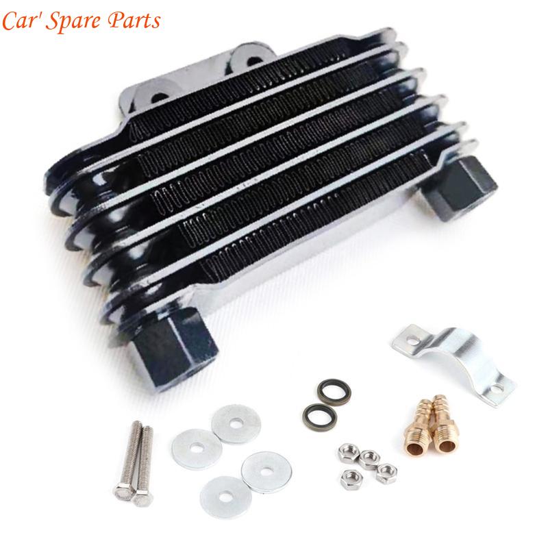 Y4UA Reliable Oil Cooling Unit Compact Oil Coolers Cooling System for 125-250CC Bikes