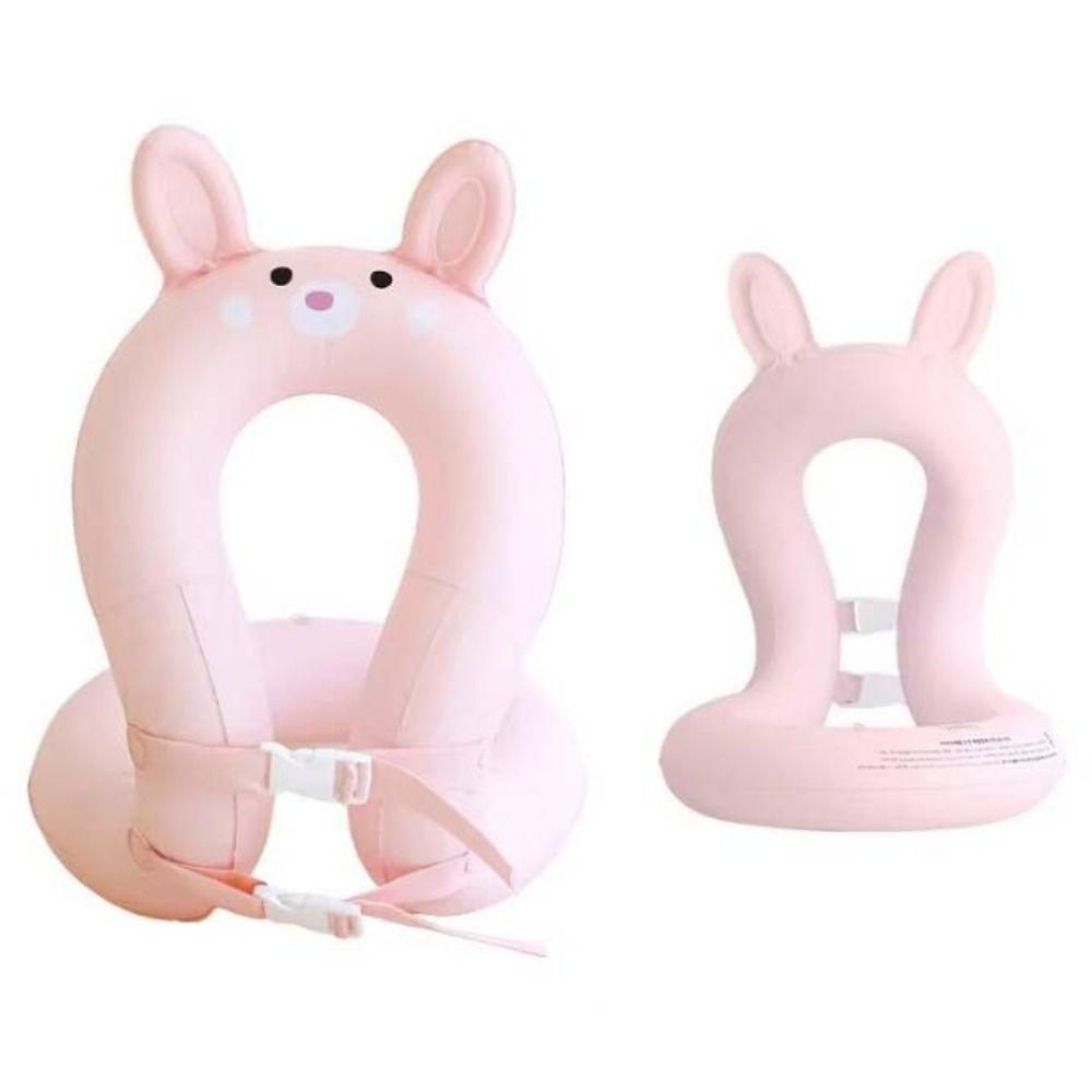 Safety Buckle Inflatable Swimming Vest Adjustable Inflatable Swim Ring Pool Accessory