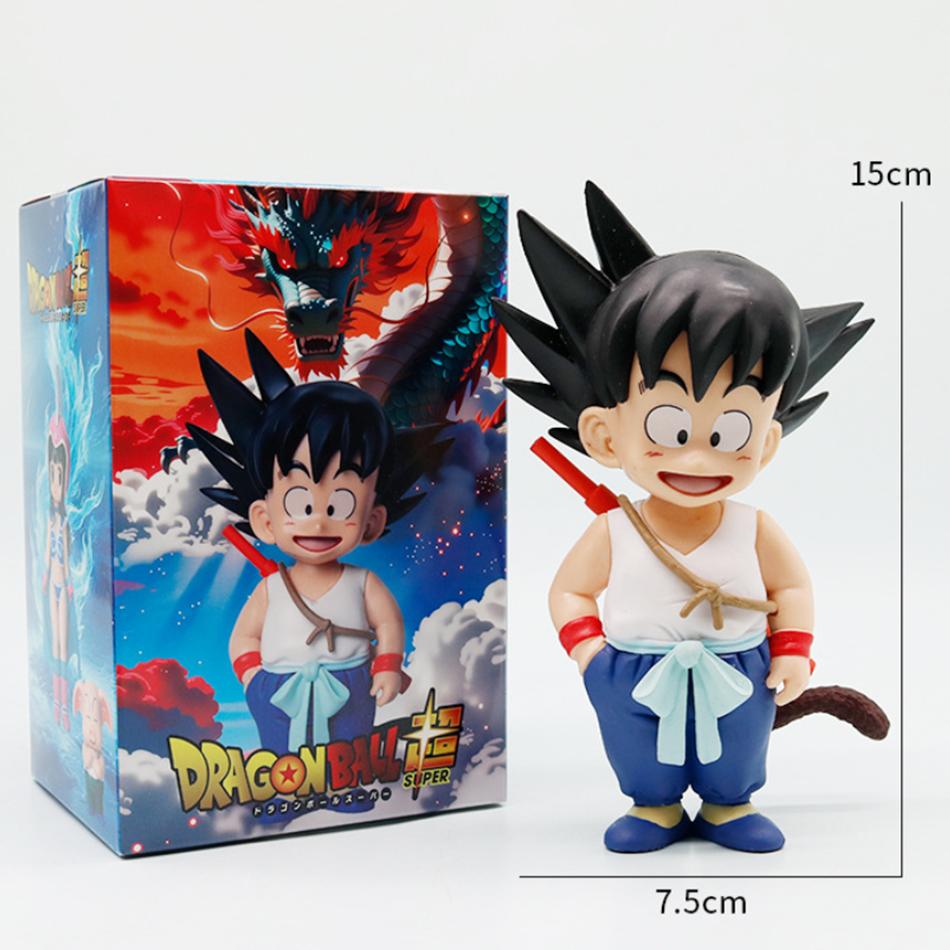 Toys Model 1-6pcs Dragon Ball Z Figures with Box Goku Chi-Chi Bulma Krillin PVC Anime ornament Collectible for Anime Fans Gift
