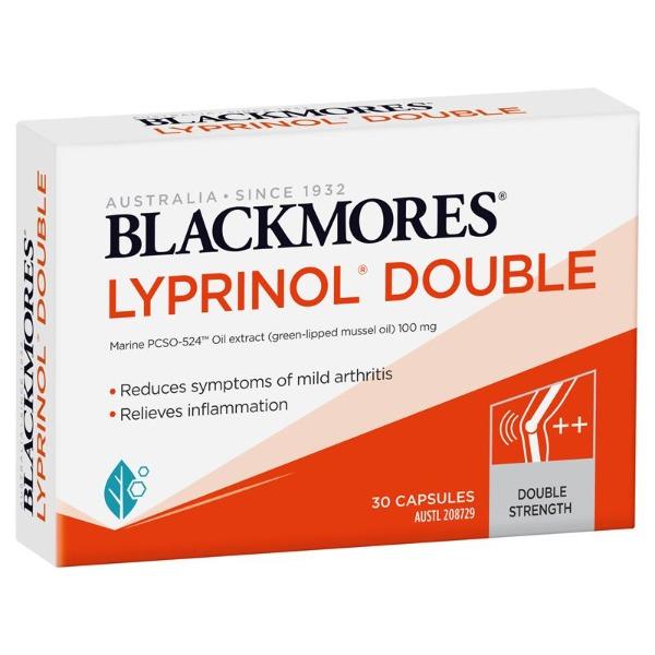 BLACKMORES LYPRINOL DOUBLE 100mg 30capsules