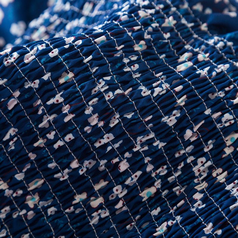 Children Clothing Girl Princess Dress Floral Casual Puff Sleeves Girls Dresses Summer Holiday Beach Clothes