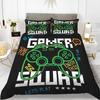 Gamepad Mit Knopf Bettbezug Set Polyester Bettdeckenbezug Mit Kissenbezügen Für Kinder Spieleliebhaber Bettwäscheset King Queen Größe